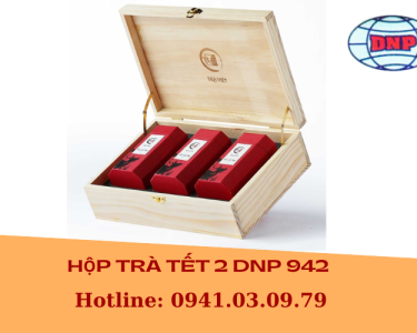 HỘP TRÀ TẾT 2 DNP 942 | DƯƠNG NAM PHÁT