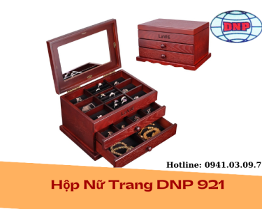 HỘP ĐỰNG NỮ TRANG LÀM BẰNG GỖ SANG TRỌNG ĐỘ BỀN CAO