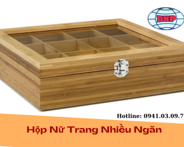 CUNG CẤP HỘP NỮ TRANG LÀM BẰNG GỖ THIẾT KẾ NHIỀU NGĂN SANG TRỌNG